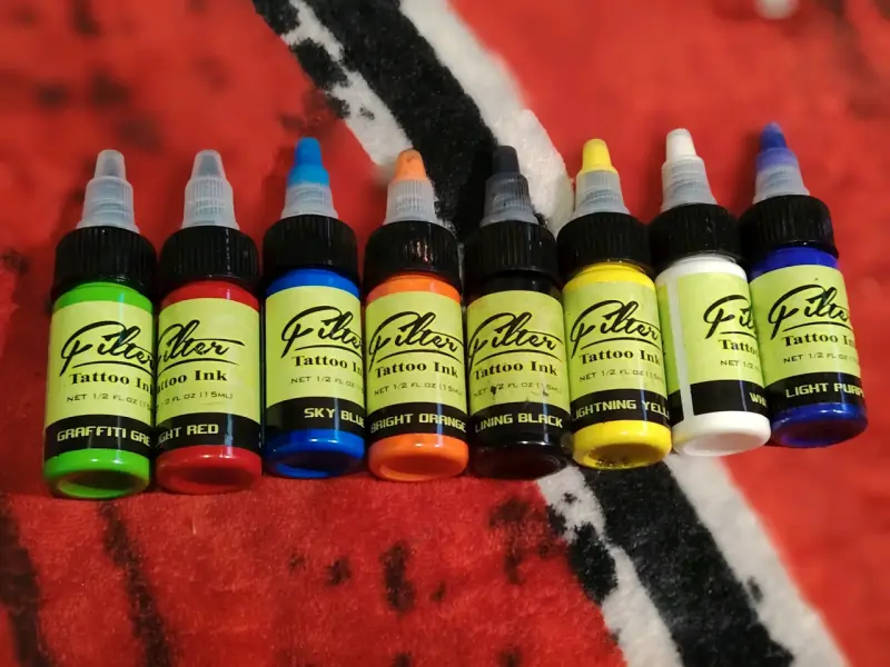 Kit de Tatuaje con Tintas y Agujas XNET - 2