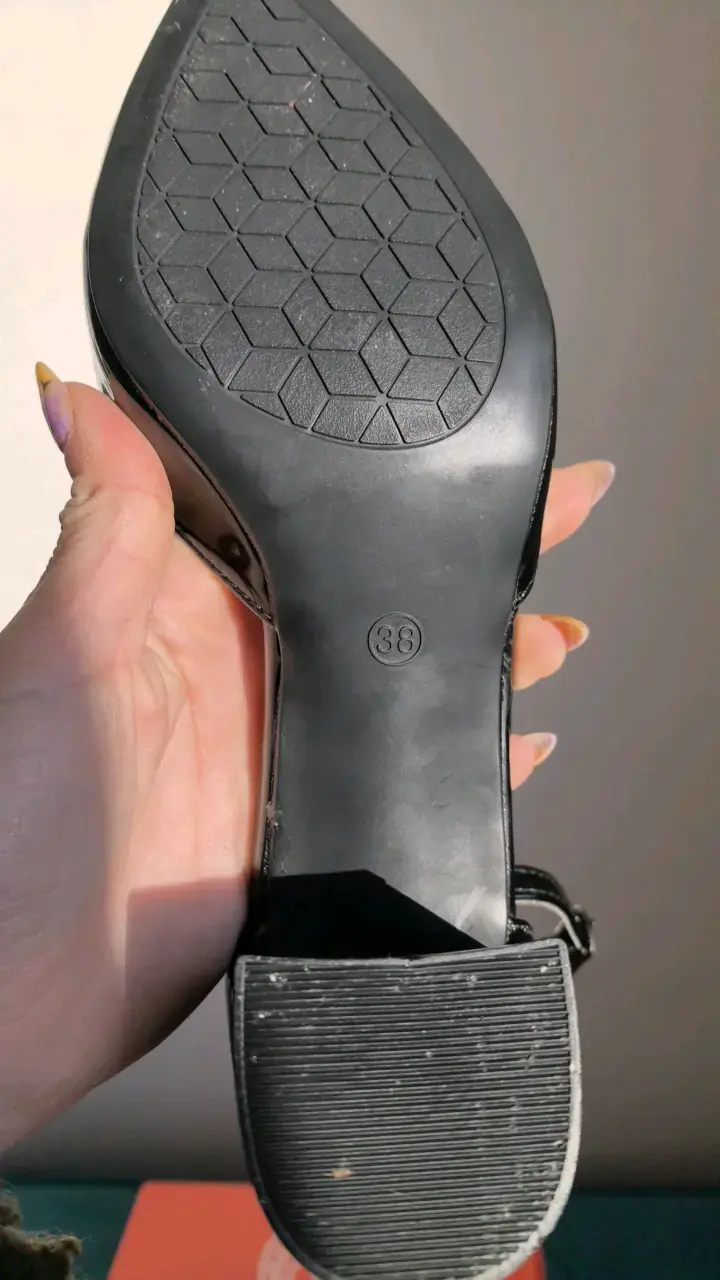 Zapatos de Tacón Negro Weide Elegantes - 3