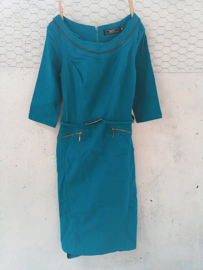Vestido azul BNY'S - 1