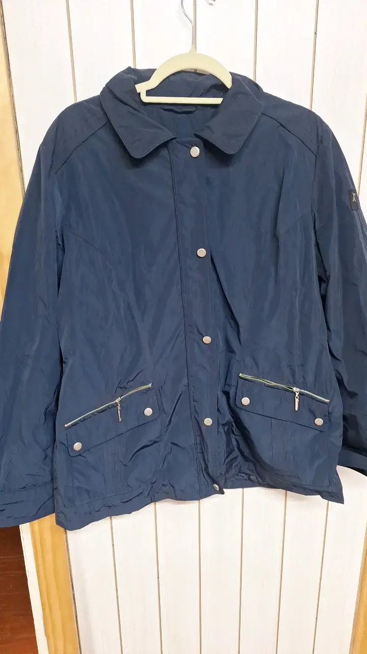 Chaqueta azul para hombre Brax con bolsillos - 1