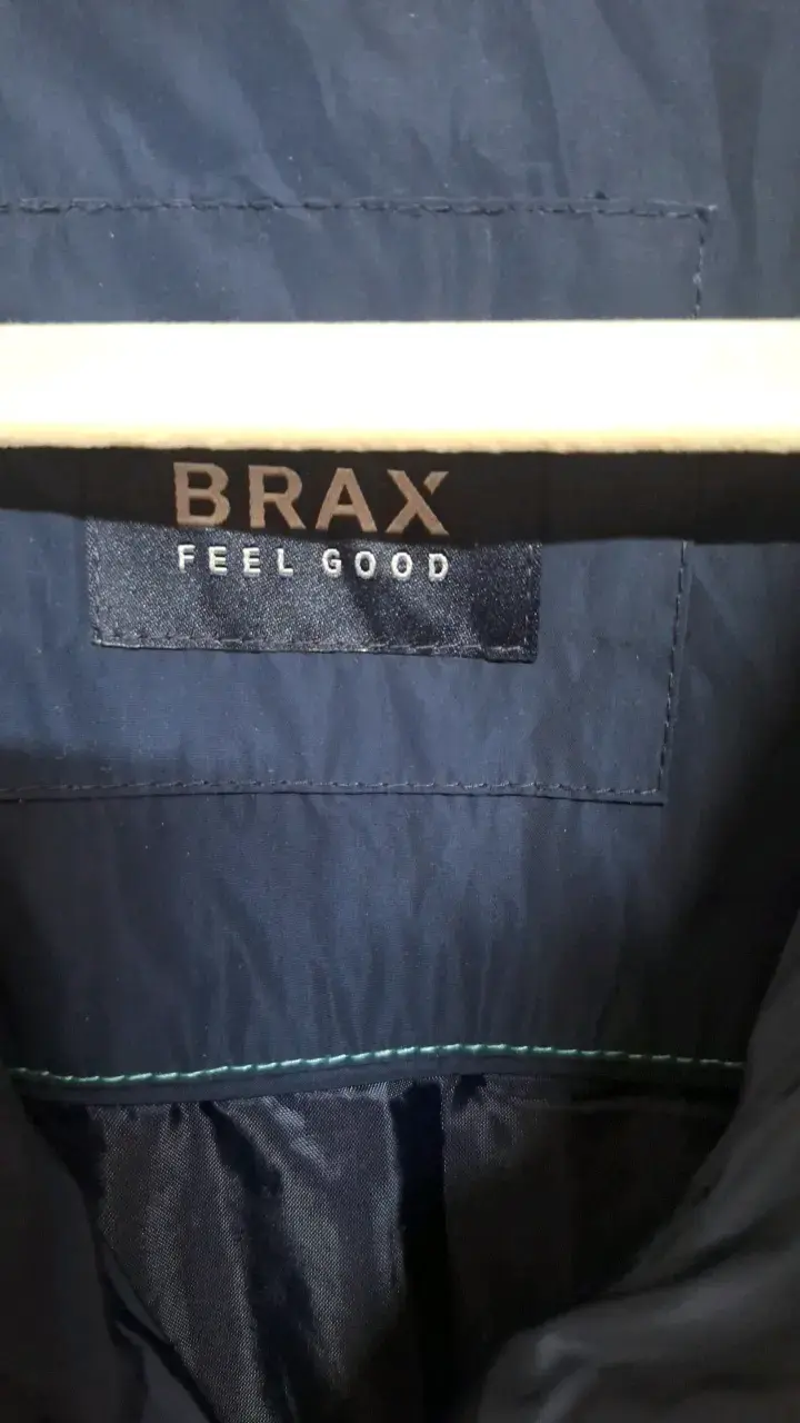 Chaqueta azul para hombre Brax con bolsillos - 2