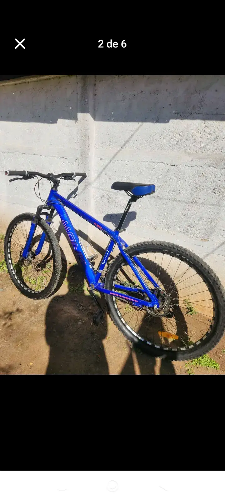 Bicicleta de montaña azul Monarken aro 29 - 1