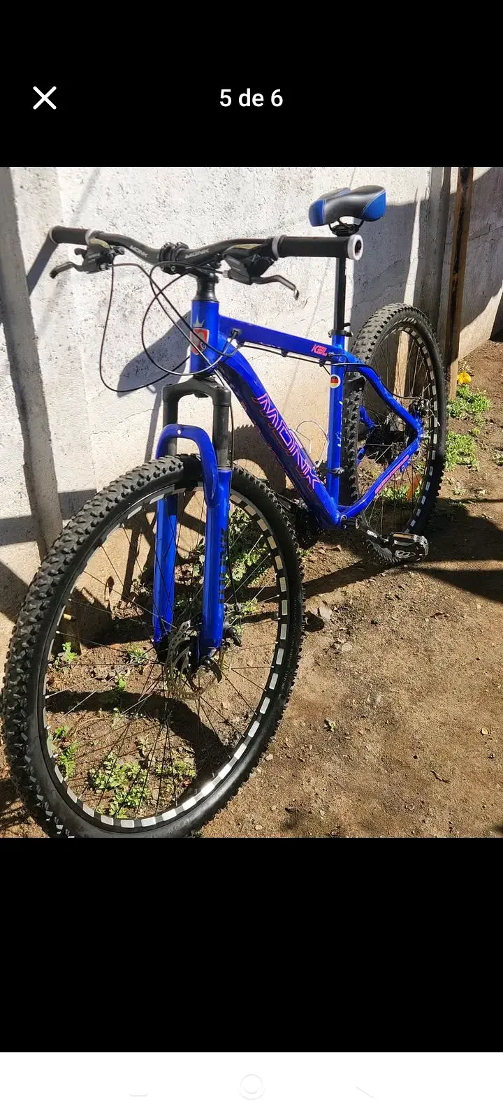 Bicicleta de montaña azul Monarken aro 29 - 3