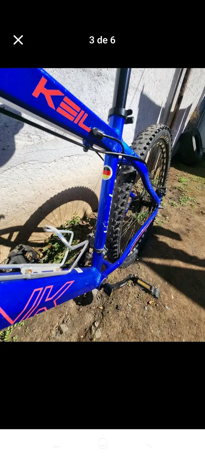 Bicicleta de montaña azul Monarken aro 29 - 5