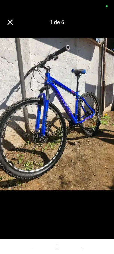Bicicleta de montaña azul Monarken aro 29 - miniatura 6