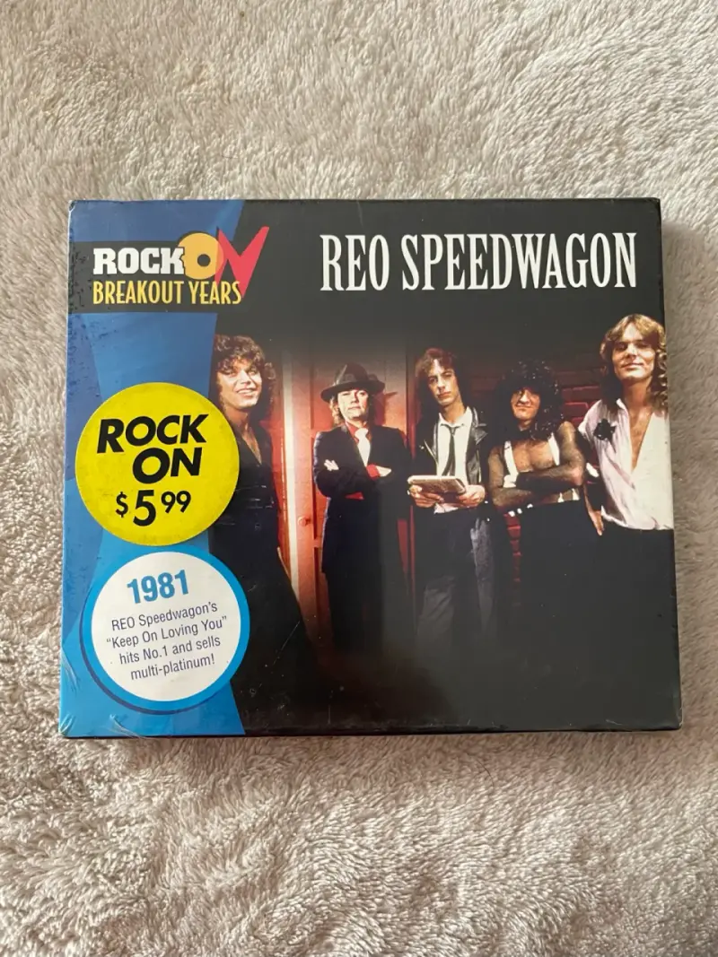 CD Rock On Breakout Years de REO Speedwagon - 1