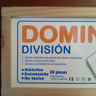Dominó de División Didáctico 28 Piezas - miniatura 2