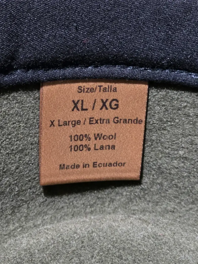 Sombrero de lana repelente al agua XL 57-58 cm - 3