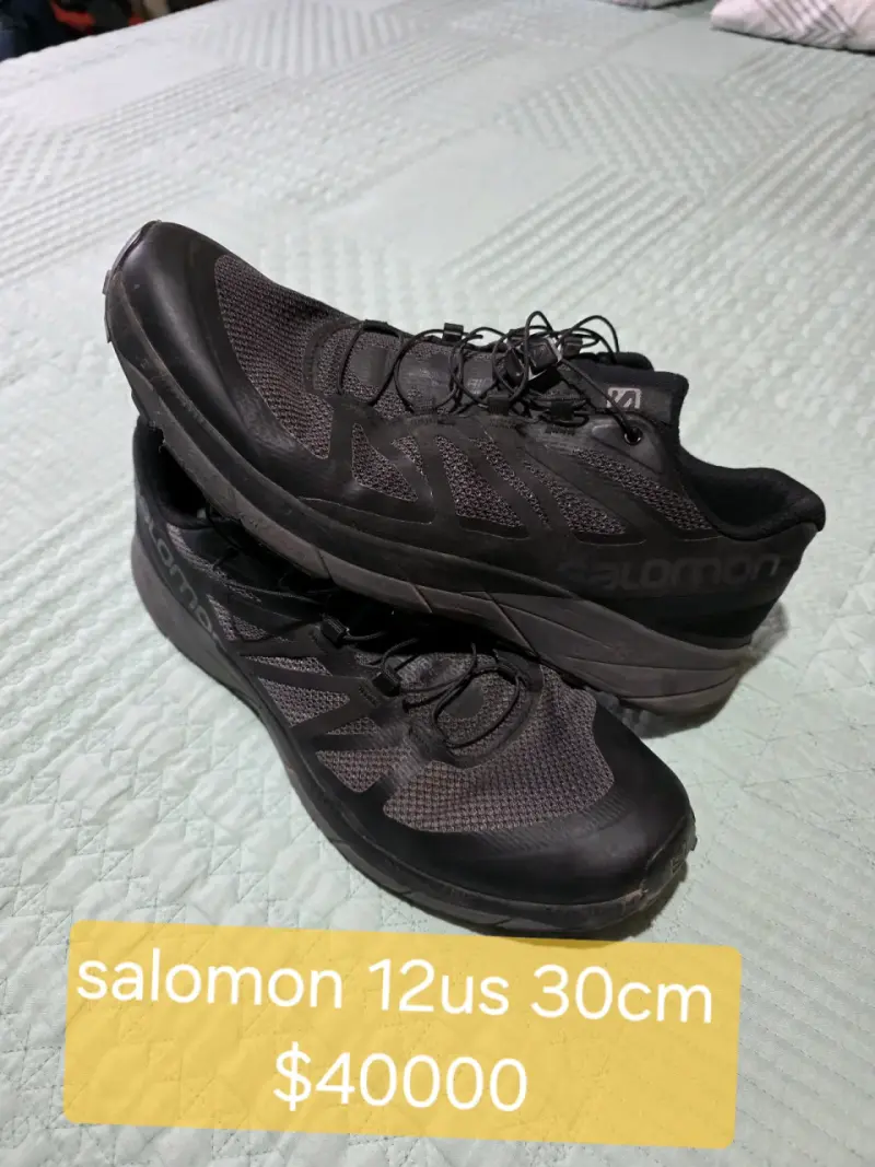 Zapatillas deportivas Salomon negras talla 12US - 3