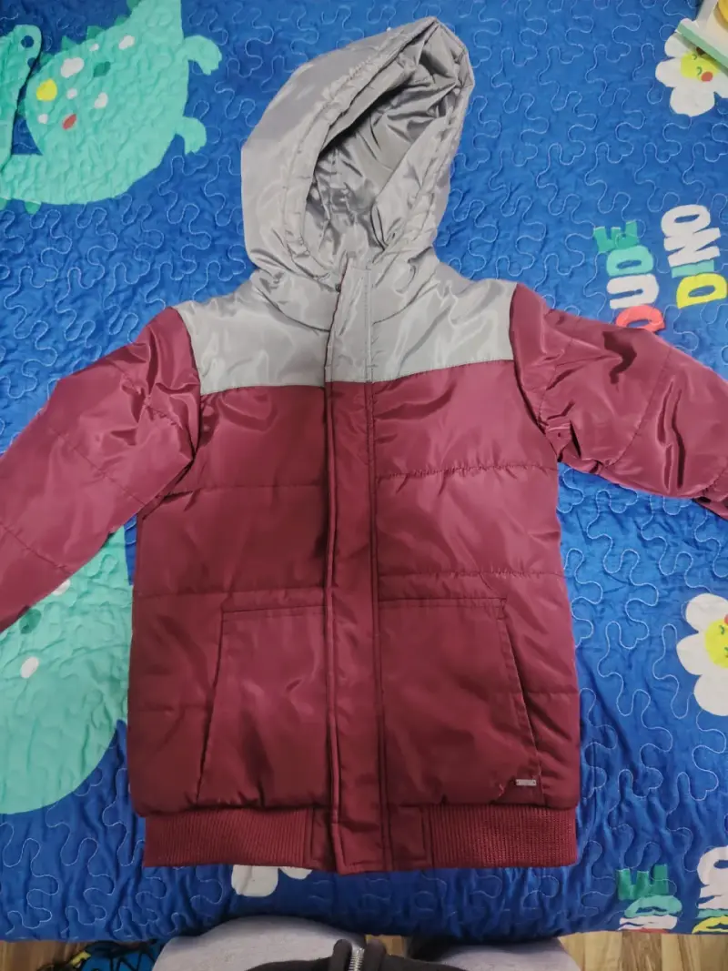 Chaqueta de invierno para niño con capucha - 1