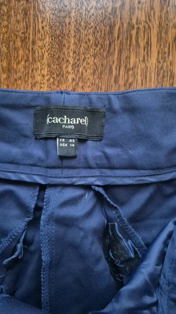 Pantalones de vestir azul marino Cacharel - 3