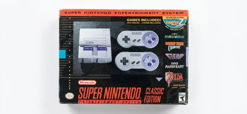 Consola Super Nintendo Classic Edition con 2 cont - 4