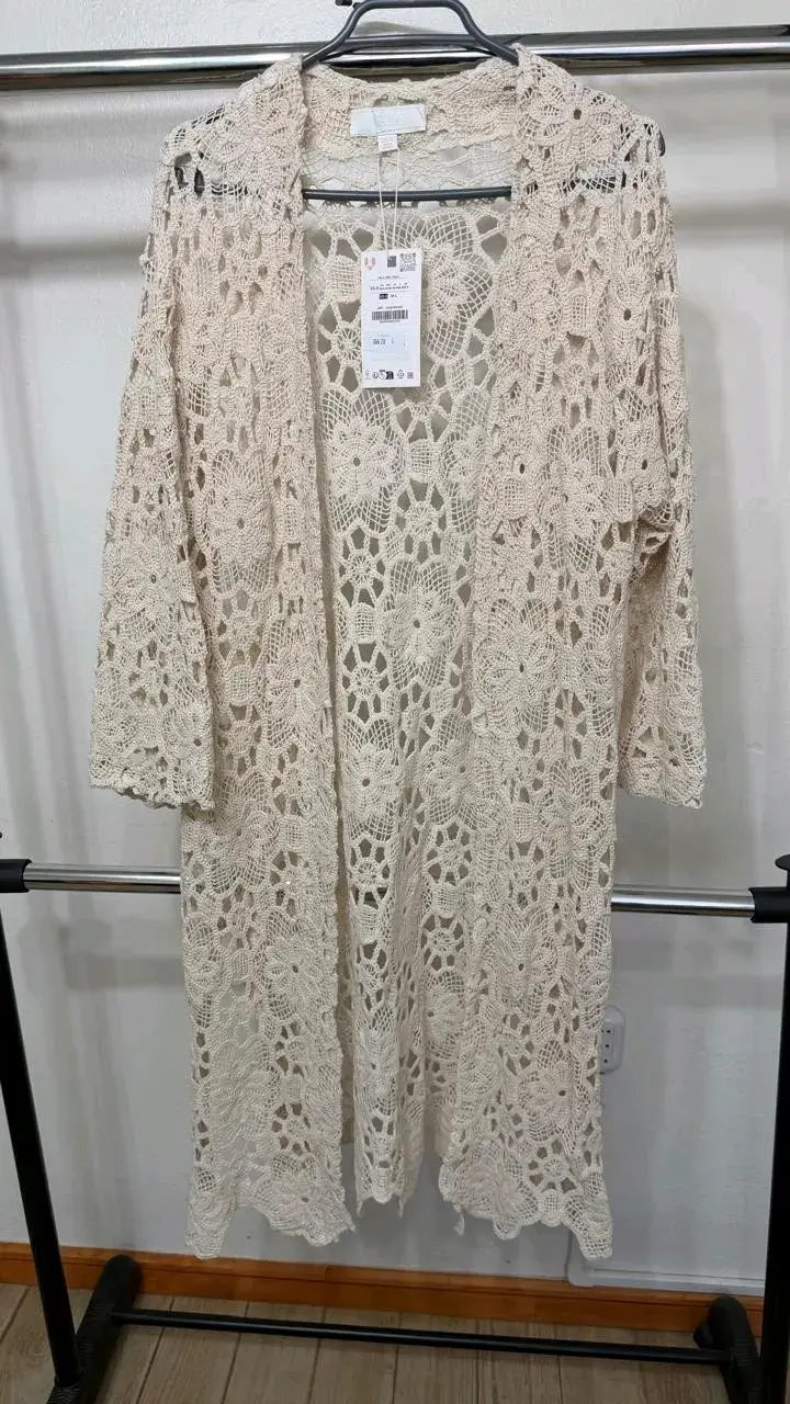 Tapado Largo de hilo ZARA - NUEVO con etiqueta - 1