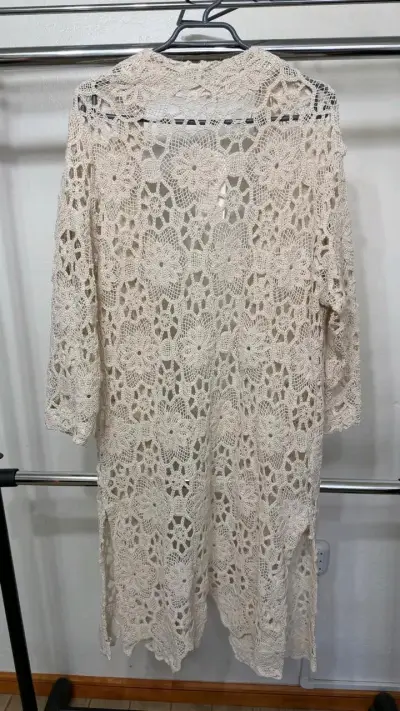 Tapado Largo de hilo ZARA - NUEVO con etiqueta - miniatura 3