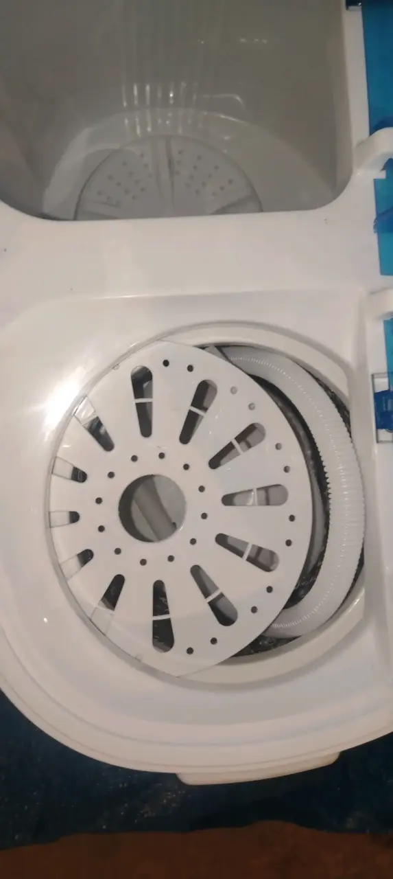 Lavadora portátil semiautomática con centrifuga - 4