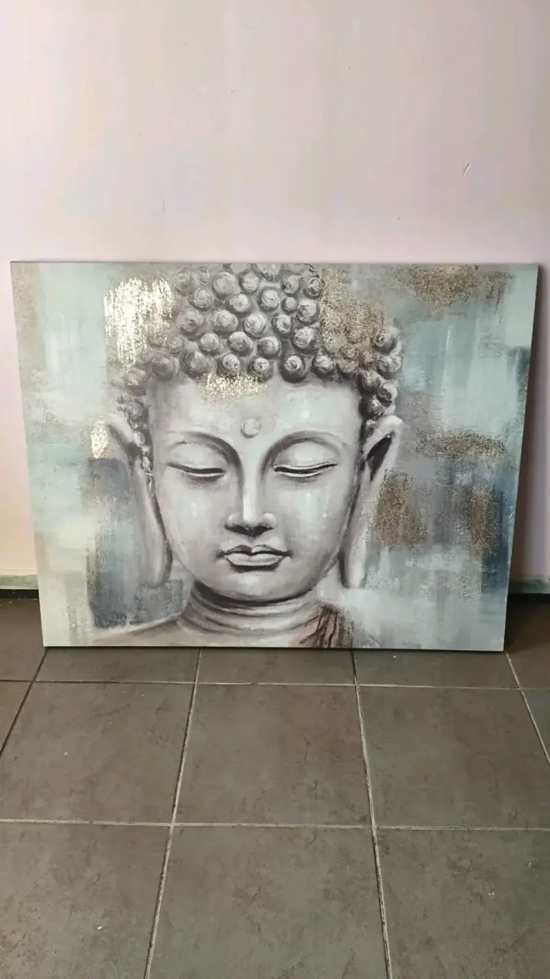 Cuadro Decorativo de Buda en Lienzo