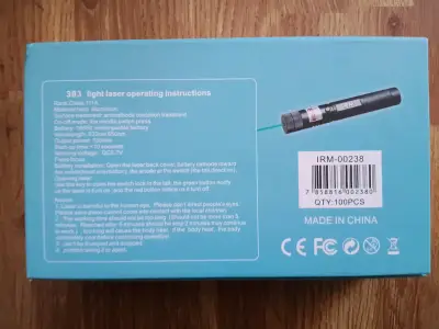 Puntero Láser Verde IRM 303 con Batería Recargable - miniatura 3