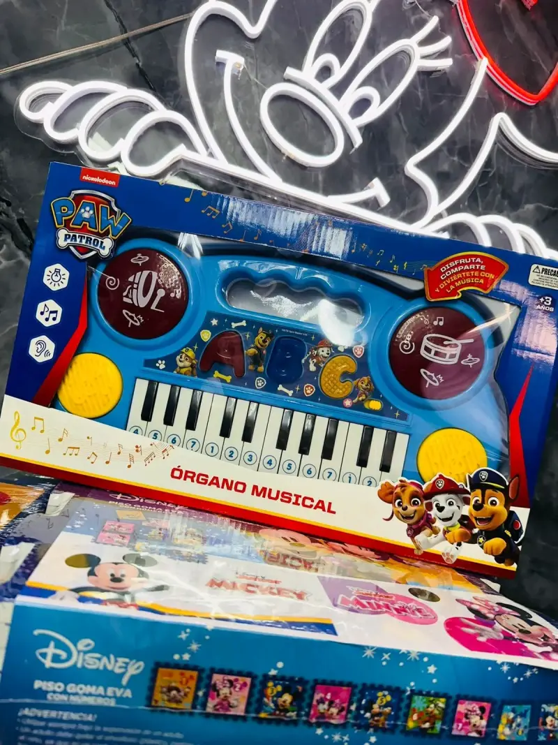 Órgano Musical Infantil Paw Patrol