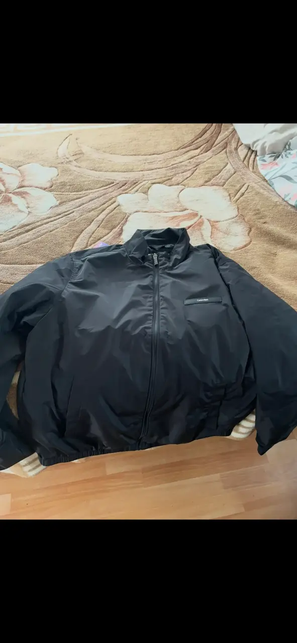 Chaqueta negra Calvin Klein para hombre - 1