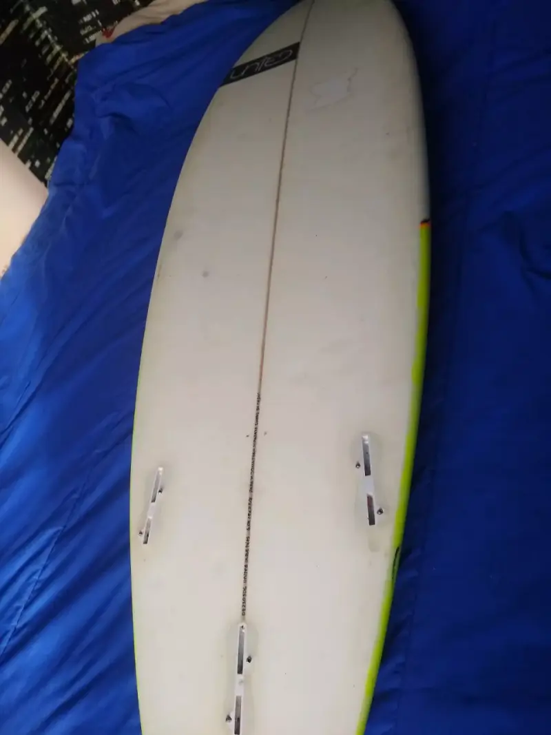 Tabla de Surf United con Diseño de Llamas - 2