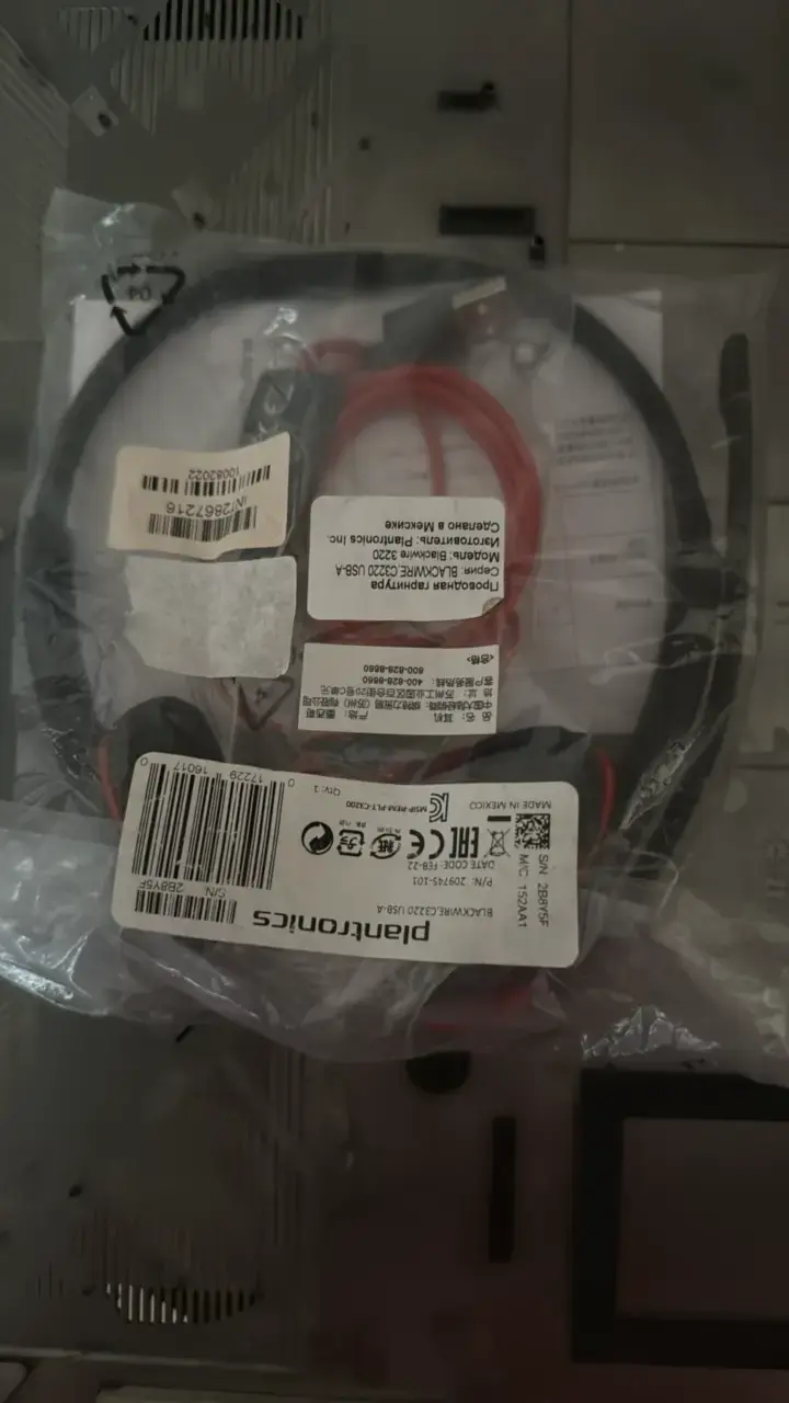 Auriculares Plantronics Blackwire 3220 USB-A - 2