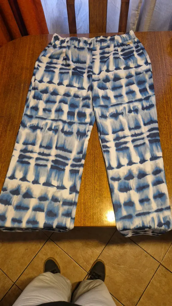 Pantalones Cacharel estampado azul talla XL - 1