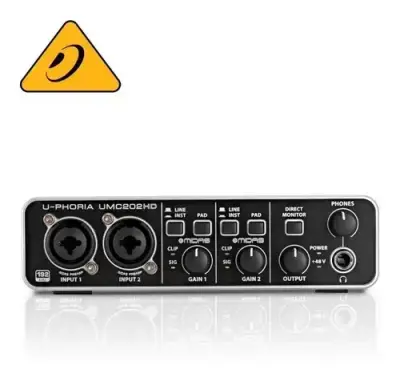 Interfaz de Audio Behringer U-Phoria UMC202HD - miniatura 1