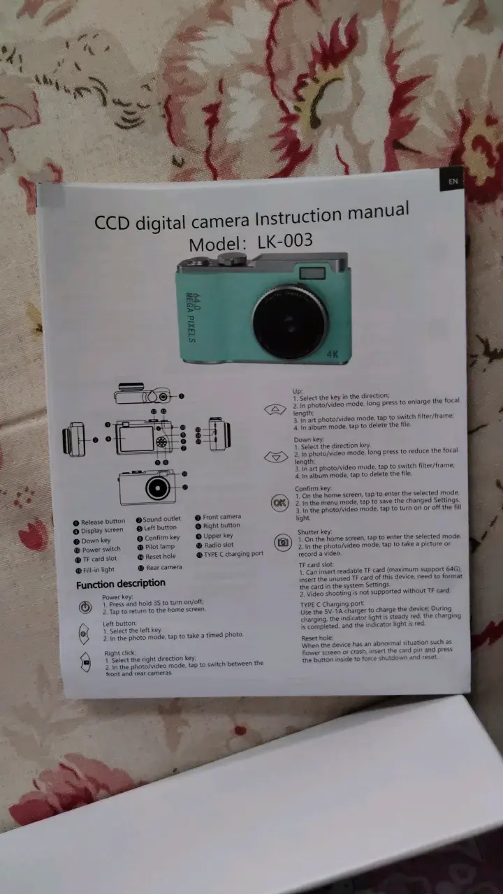 Cámara digital CCD 4K - 5