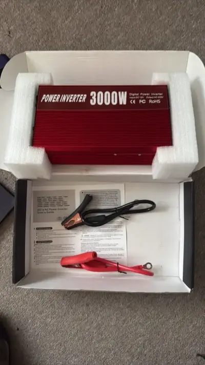 Inversor de Potencia 3000W Rojo - miniatura 1