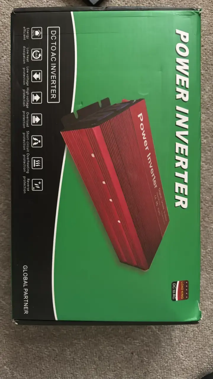 Inversor de Potencia 3000W Rojo - 3