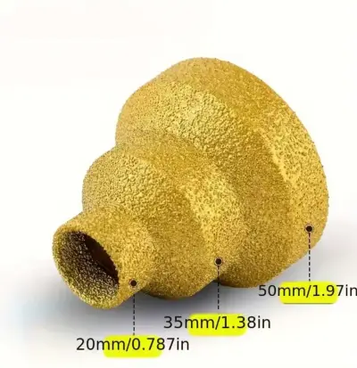 Broca de diamante tipo pagoda para perforación - miniatura 2