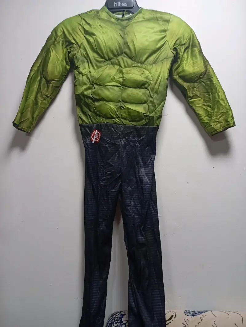 Disfraz de Hulk para niño con músculos - 1