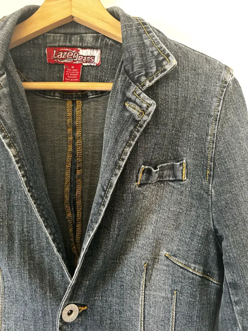 Chaqueta de mezclilla para mujer - 2