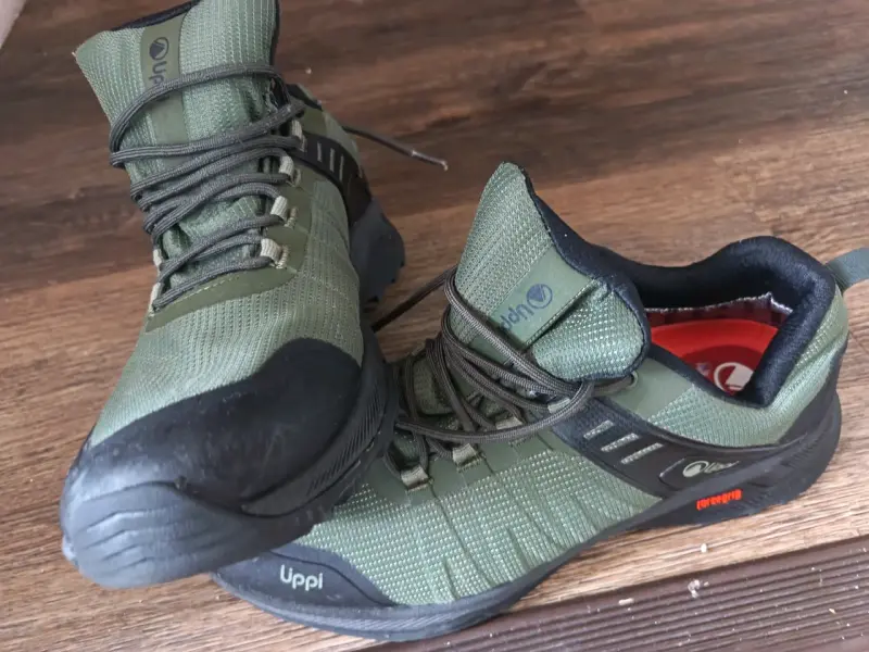 Botas de senderismo verdes Uppi para hombre - 2