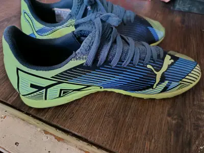 Zapatillas deportivas Puma para hombre en azul y verde - miniatura 2