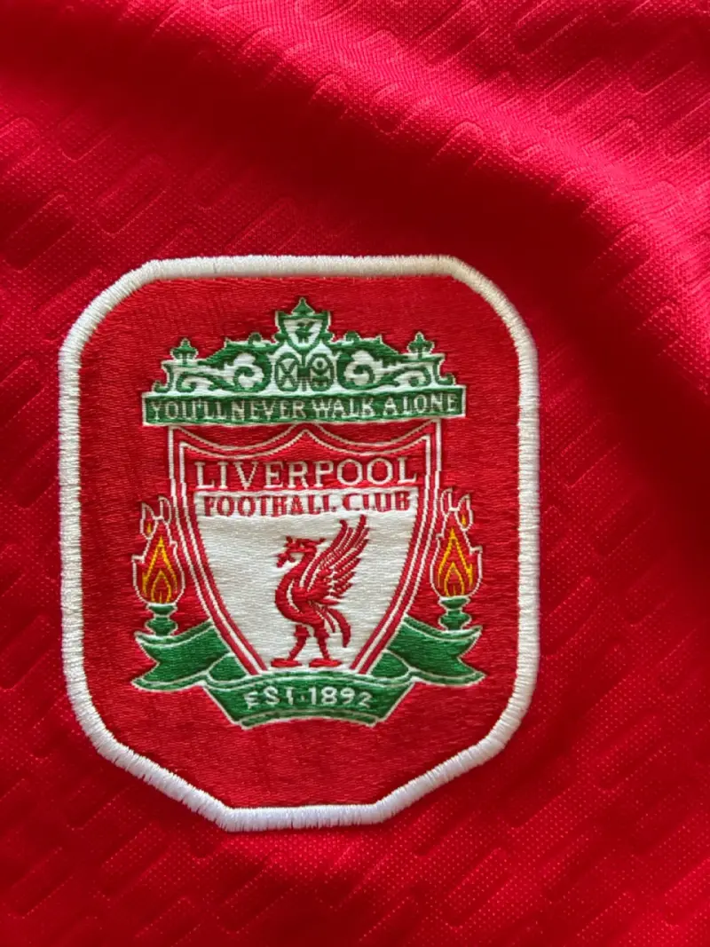 Camiseta Liverpool 2005 Gerrard Roja Reebok. - 5