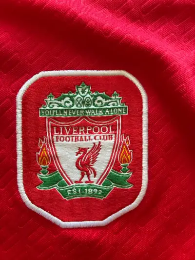 Camiseta Liverpool 2005 Gerrard Roja Reebok. - miniatura 5