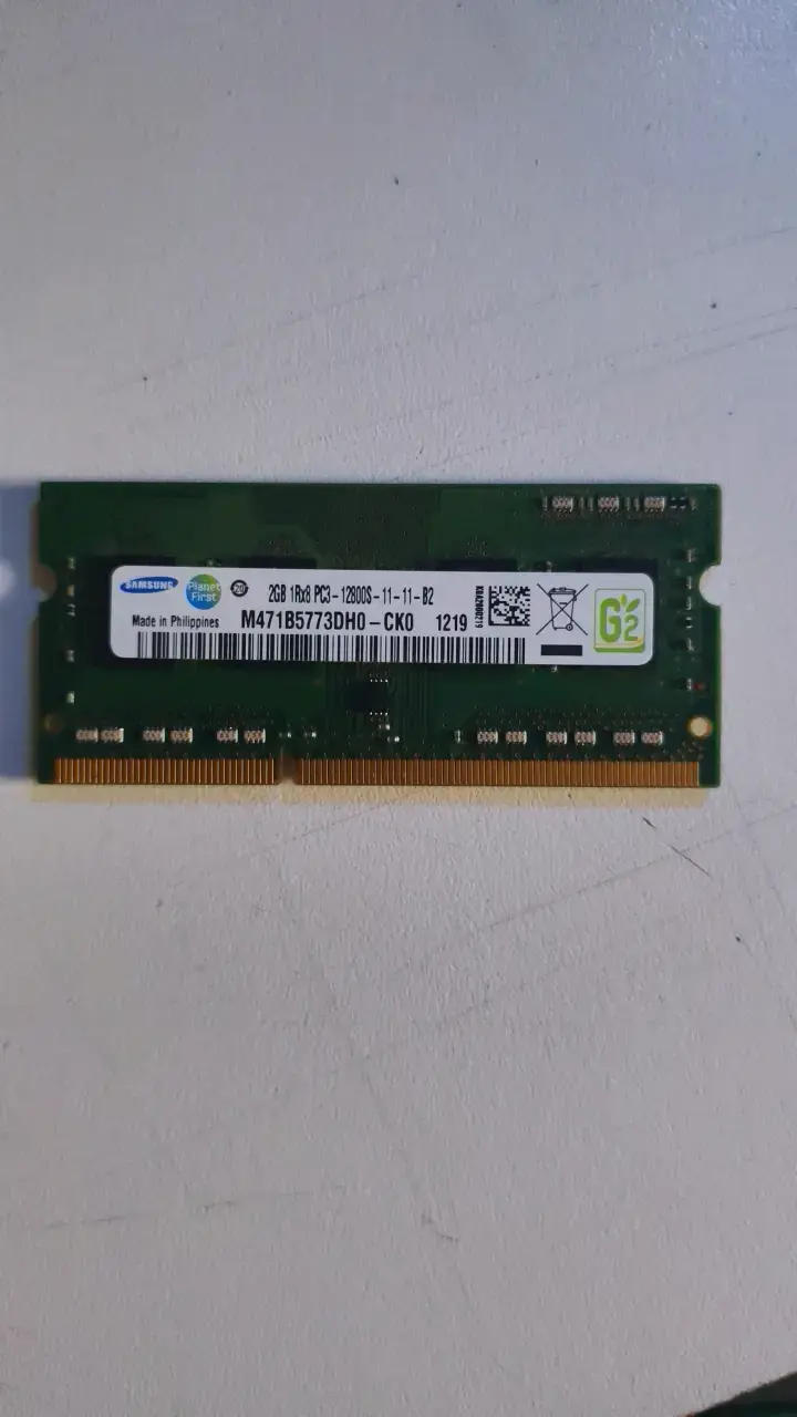 Memorias RAM ddr3 2g y 4g SODIMM - 3