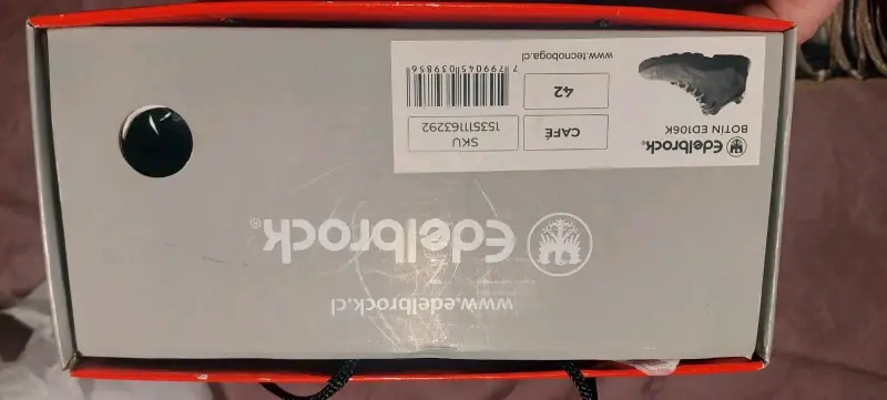 Zapatos de seguridad Edelbrock talla 42 - 4