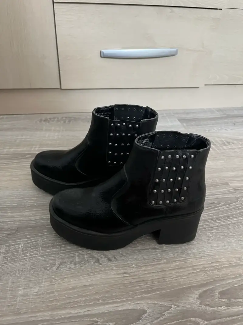 Botines negros para mujer - 3