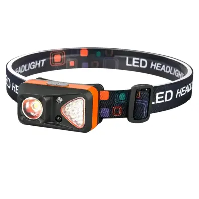 Linterna Frontal LED Recargable con Modos de Luz - miniatura 2