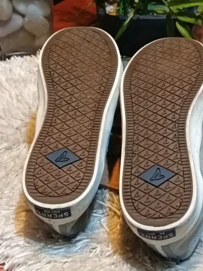 Zapatillas gris cordón cuero - miniatura 5