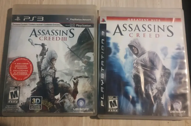 Juegos PS3 Assassin's Creed I y III - 1