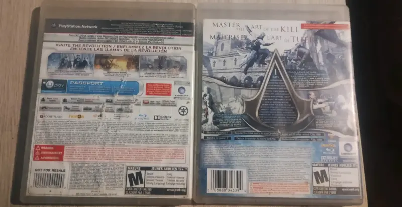 Juegos PS3 Assassin's Creed I y III - 2