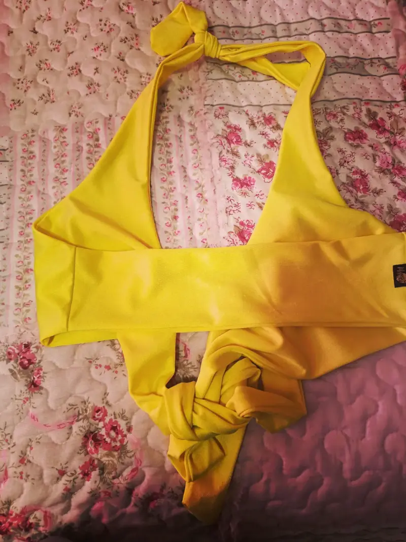 Conjunto de bikinis estampados y lisos - 2