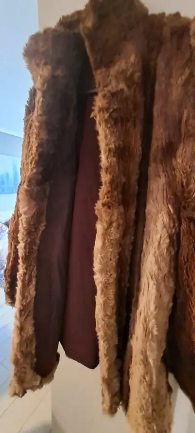Abrigo de piel natural para mujer - miniatura 3