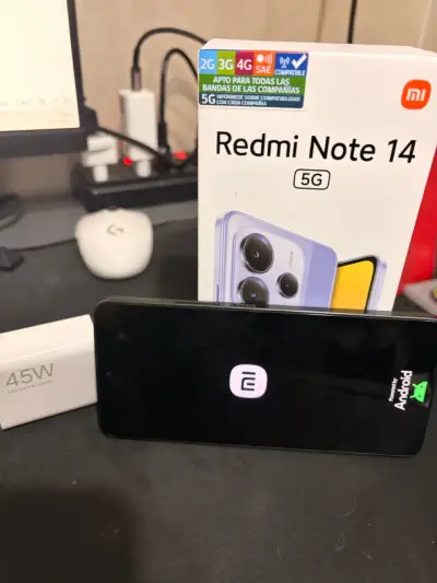 Xiaomi Redmi Note 14 5G con cargador 45W - miniatura 1