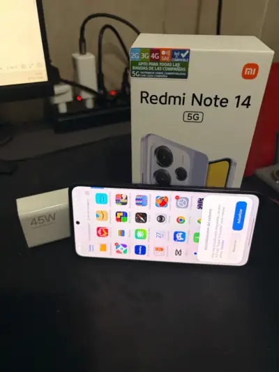 Xiaomi Redmi Note 14 5G con cargador 45W - miniatura 2