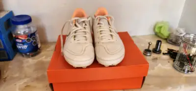 Zapatos de fútbol Nike Tiempo blancos - miniatura 2