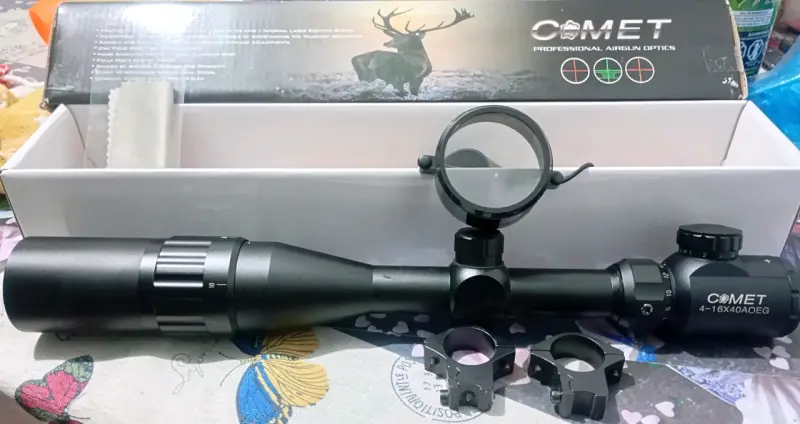 Mira telescópica Comet 4-16x40AOEG para caza - 2